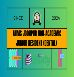 AIIMS Jodhpur Junior Resident (Dental) Mock Test Series 2026 | 2000+ MCQs